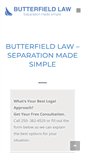 Mobile Screenshot of butterfieldlaw.ca